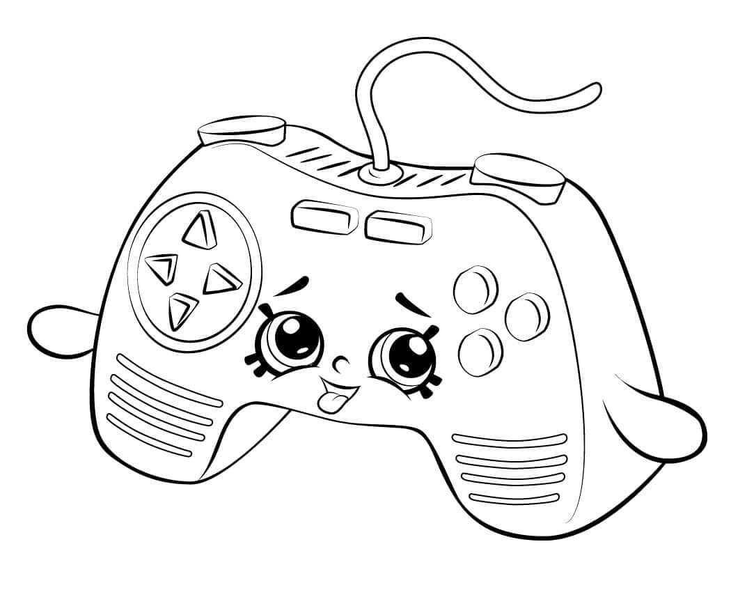 Connie Console Shopkins ausmalbilder