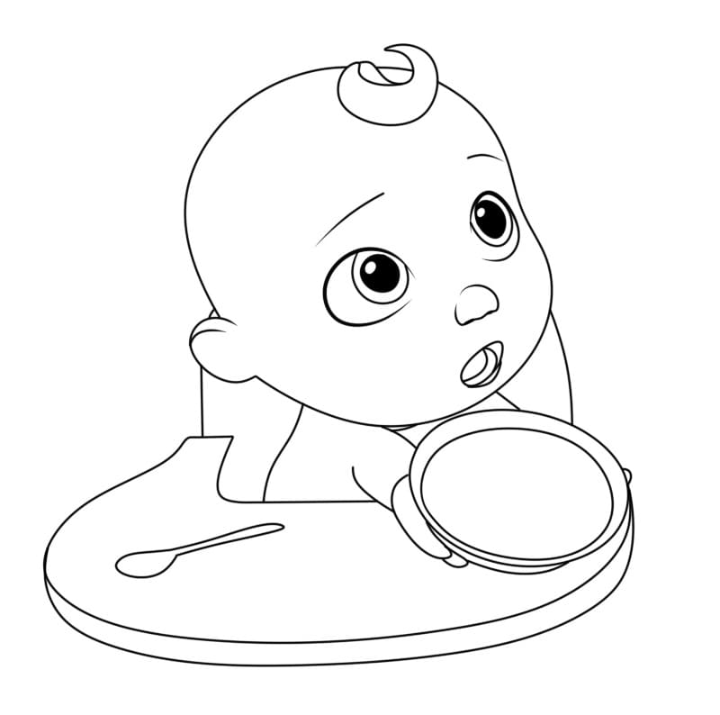 Cooler Cocomelon ausmalbilder