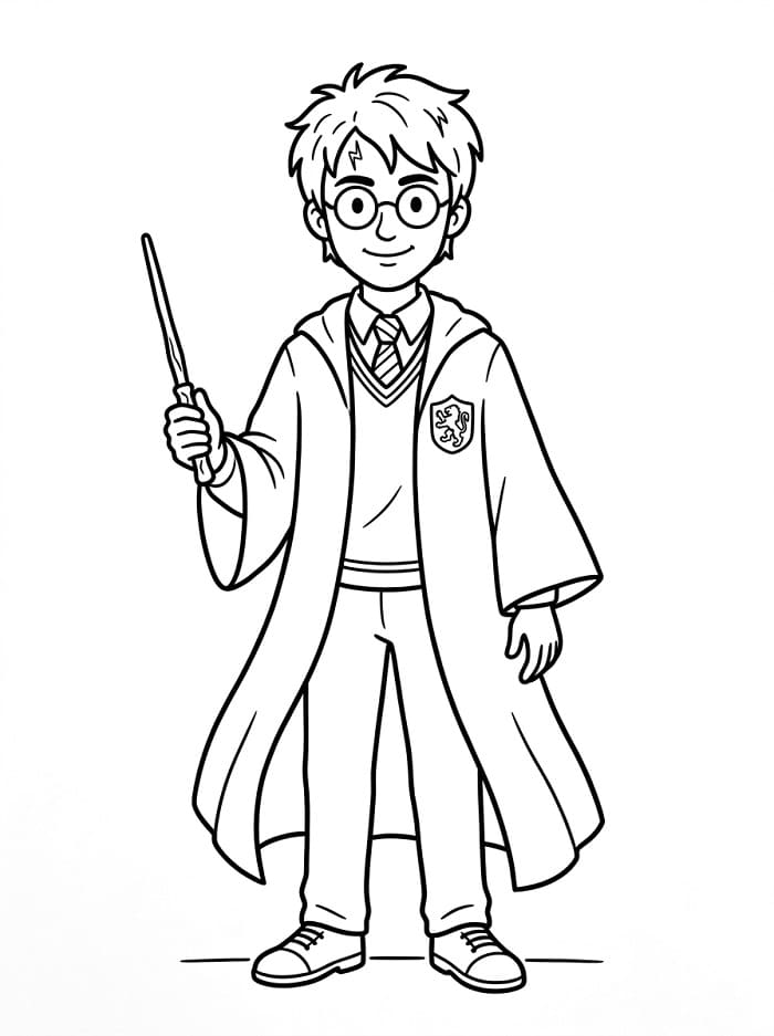 Harry Potter ausmalbilder