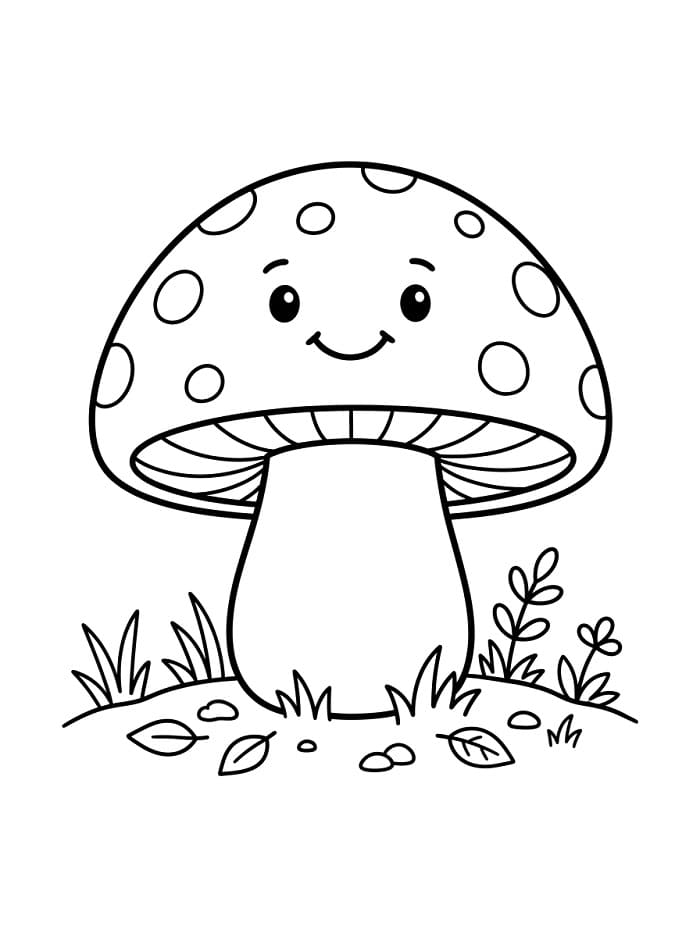 Pilze ausmalbilder