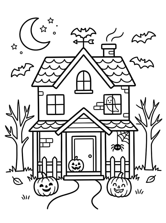 Cooles Halloween ausmalbilder