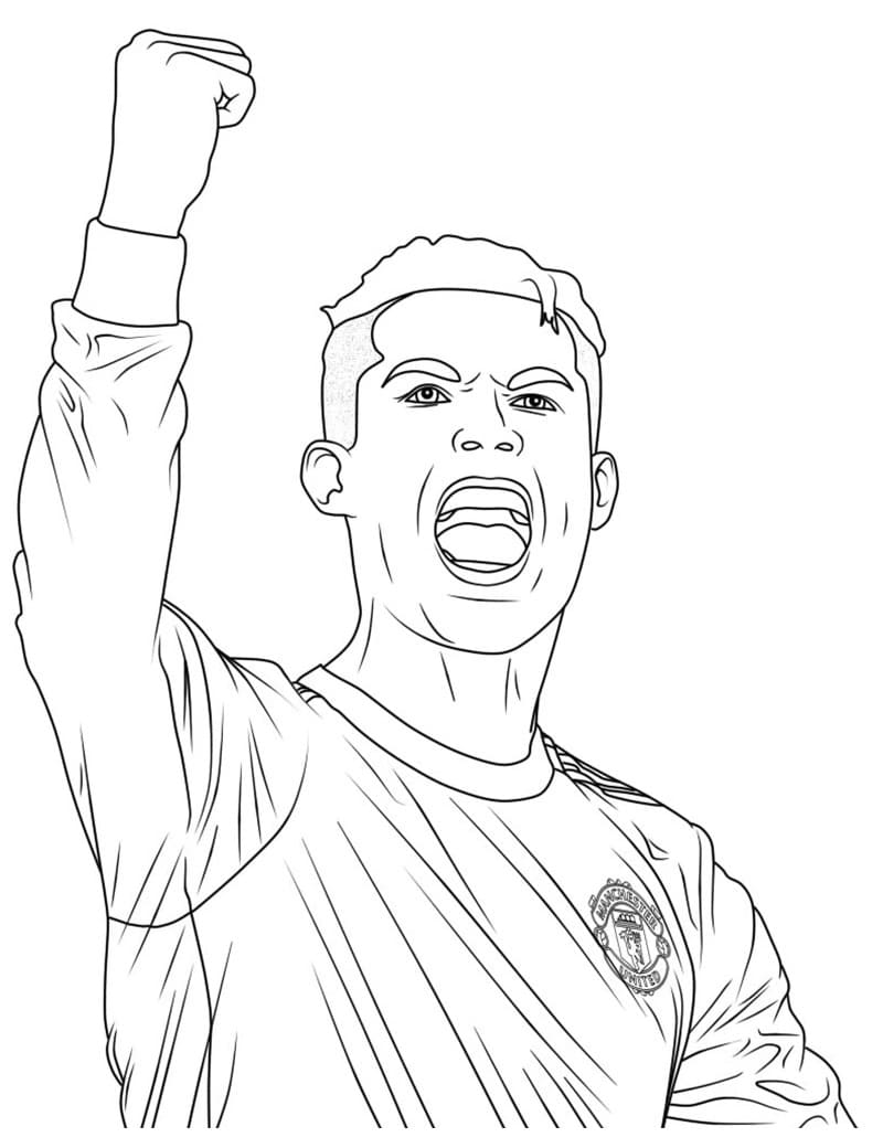 Cristiano Ronaldo Für Kinder Gratis ausmalbilder