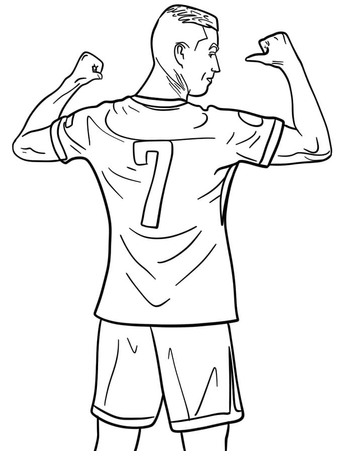 Cristiano Ronaldo Für Kinder ausmalbilder