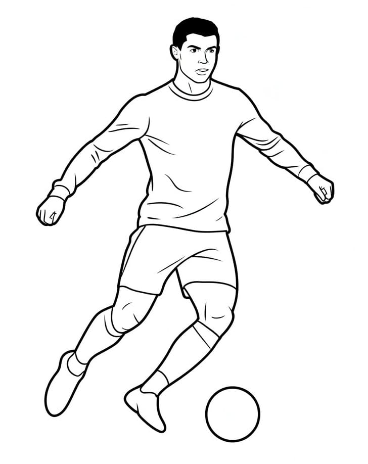 Cristiano Ronaldo Für Kostenlos ausmalbilder