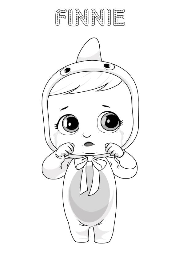 Cry Babies Für 1-Jährige Kinder ausmalbilder