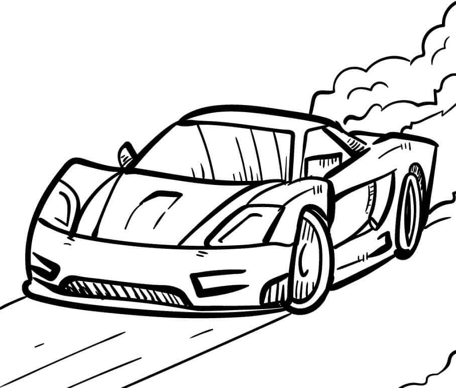 Das Auto ausmalbilder