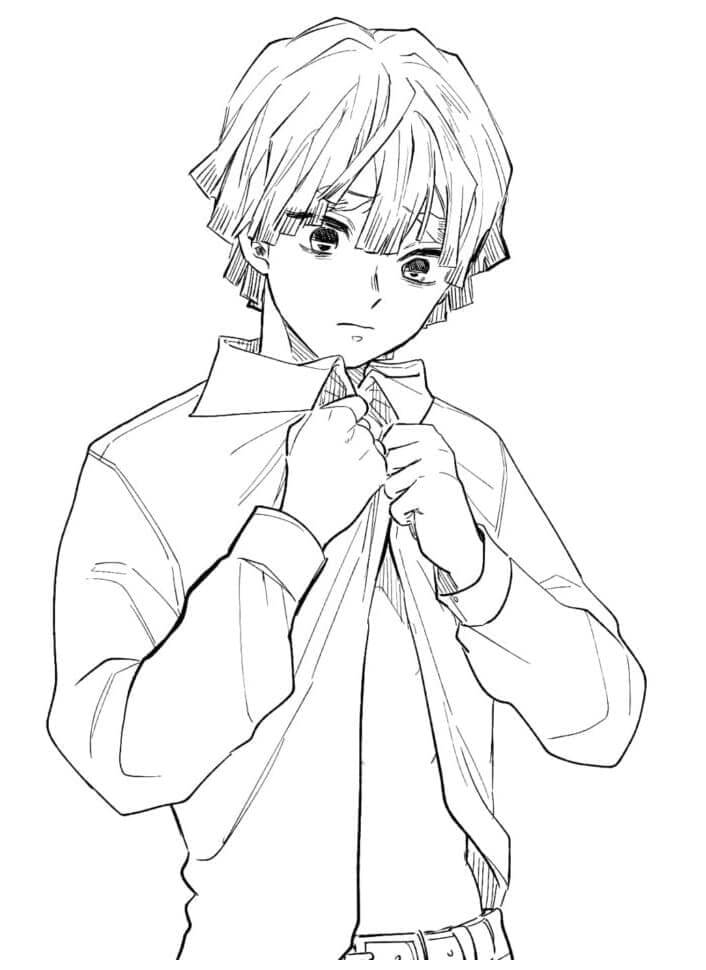 Demon Slayer (17) ausmalbilder