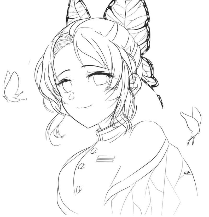 Demon Slayer Bild ausmalbilder