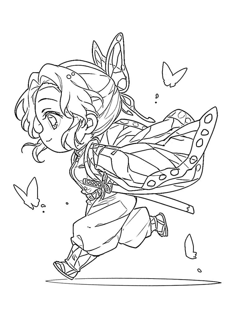 Demon Slayer kostenlos ausmalbilder