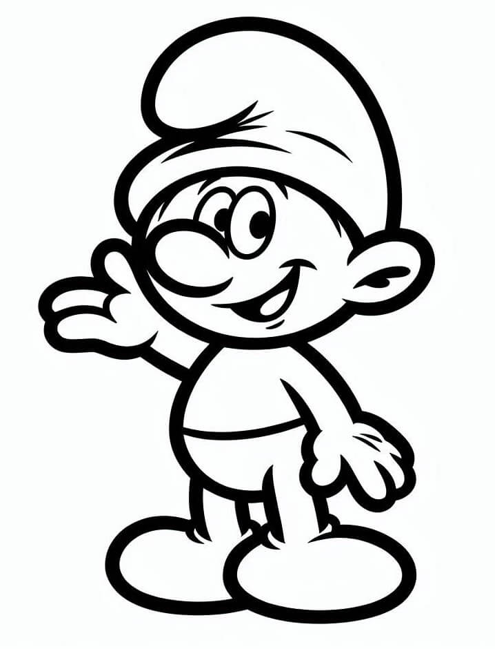 Die Schlümpfe (1) ausmalbilder