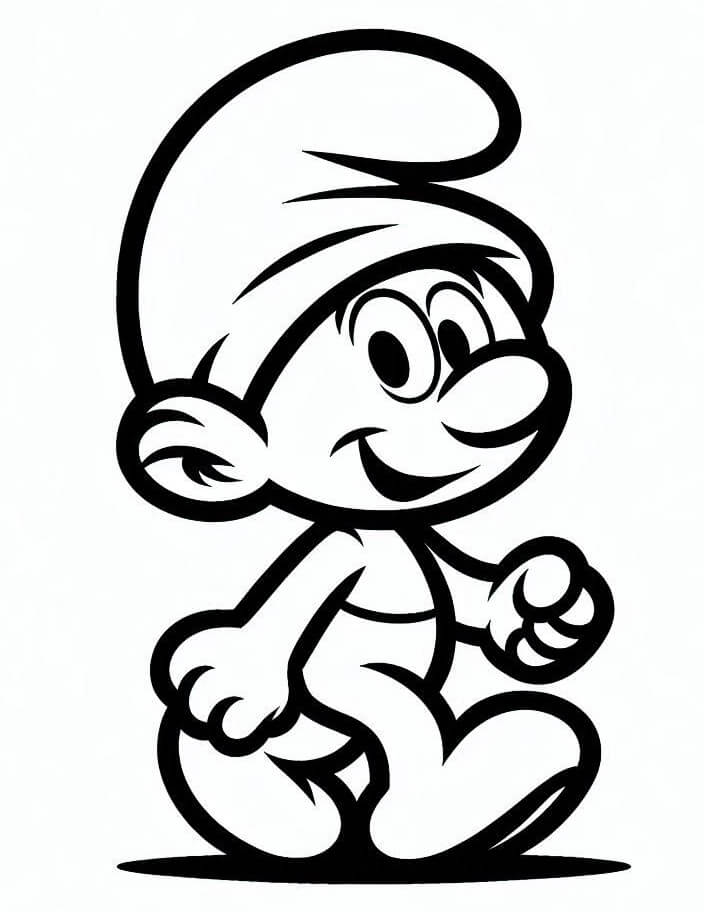 Die Schlümpfe (8) ausmalbilder