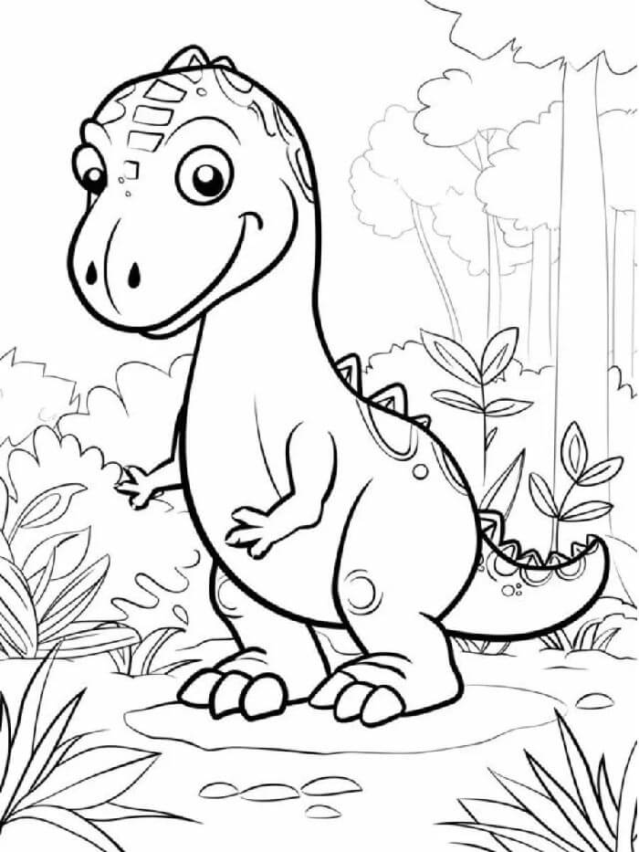 Dinosaurier (5) ausmalbilder