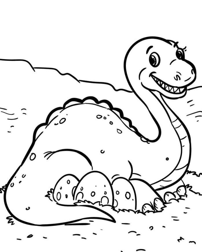 Dinosaurier Drucken ausmalbilder