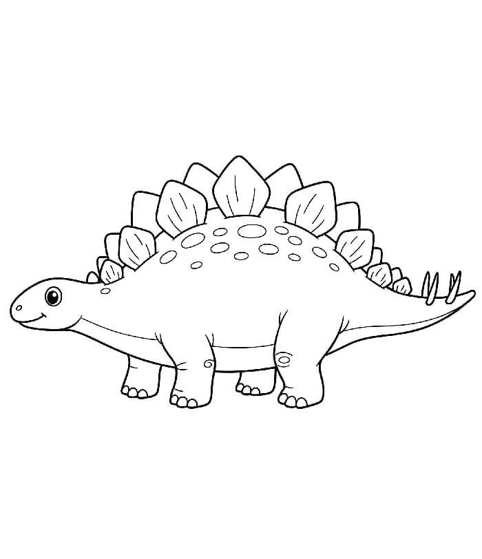 Dinosaurier Für 3-Jährige Kinder ausmalbilder