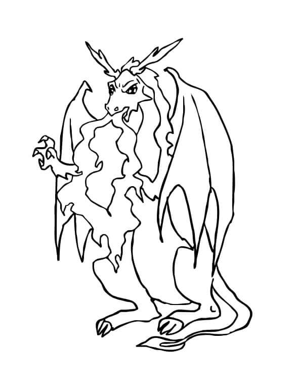 Drache (3) ausmalbilder