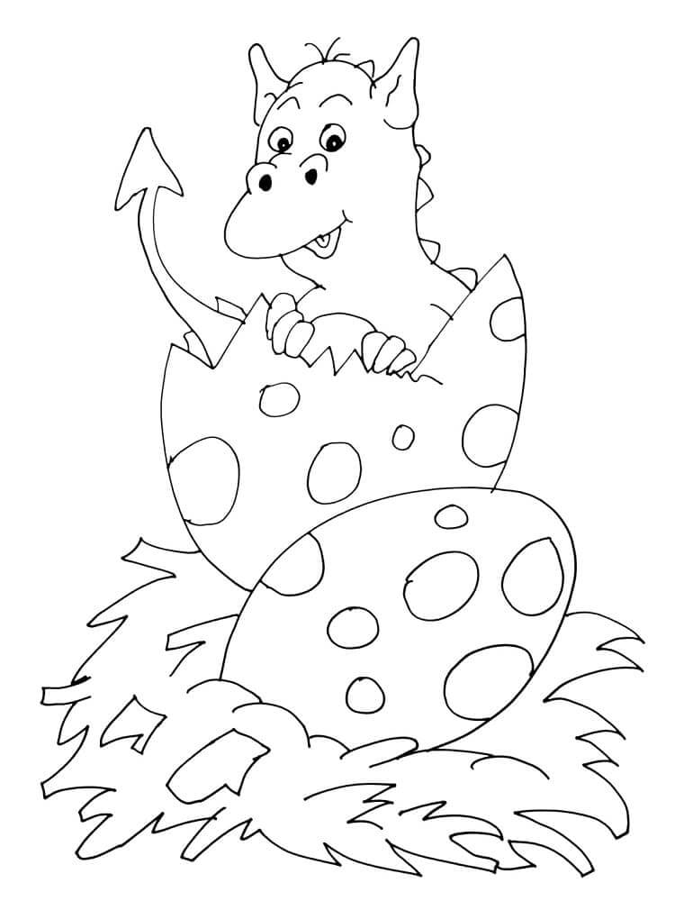 Drache (4) ausmalbilder