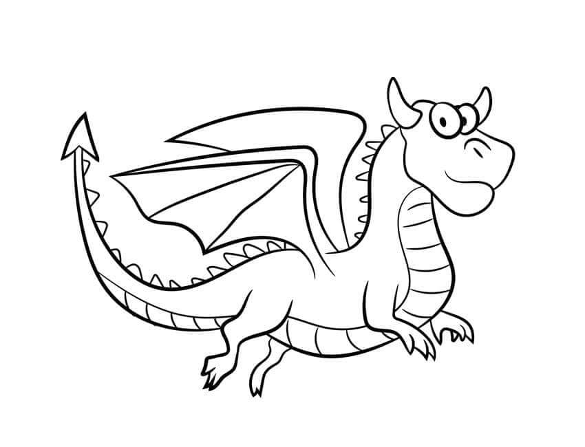 Drache (7) ausmalbilder