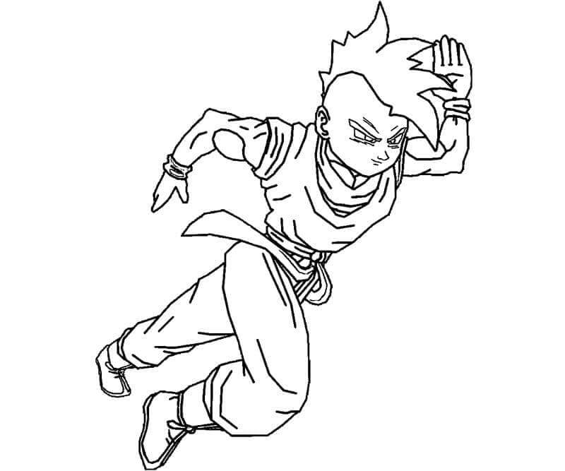 Dragon Ball Z kostenlos für Kinder ausmalbilder