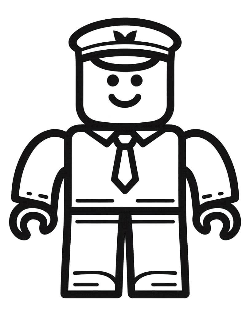 Druckbar Roblox Für Kinder ausmalbilder