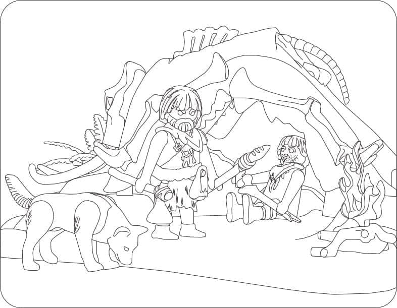 Druckbare Playmobil ausmalbilder