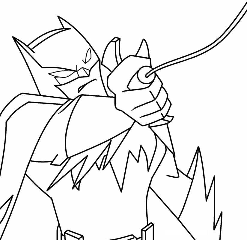 Druckbarer Batman ausmalbilder