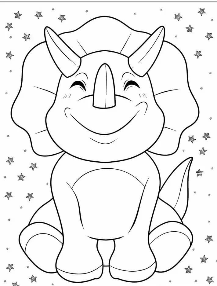 Druckbarer Kostenloser Dinosaurier ausmalbilder