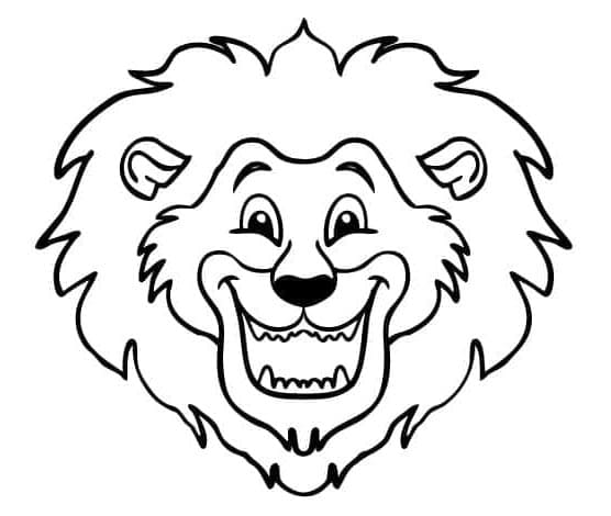 Druckbarer Löwe ausmalbilder