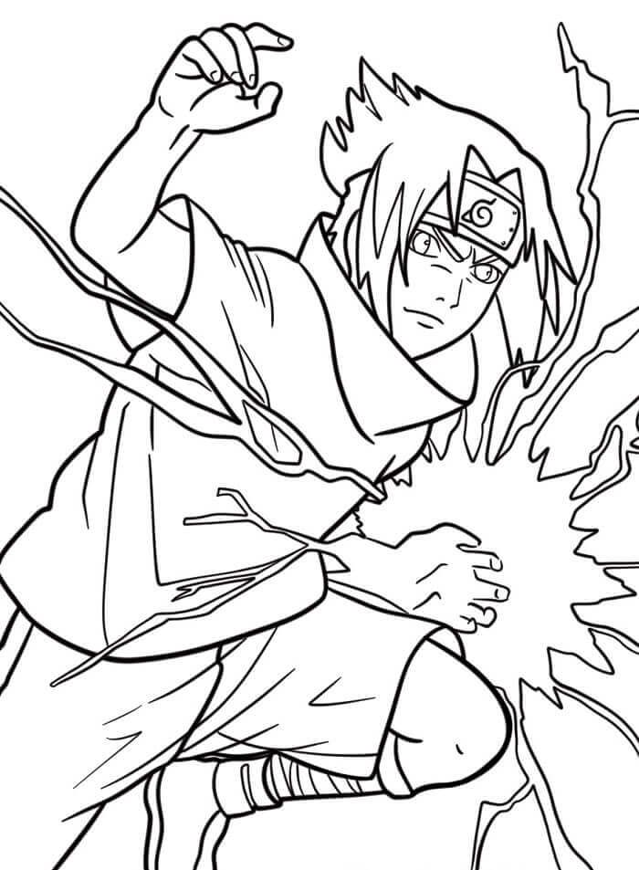 Druckbarer Naruto ausmalbilder