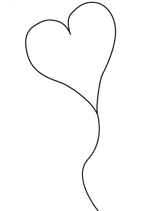 Druckbares Ballon Für Kinder ausmalbilder