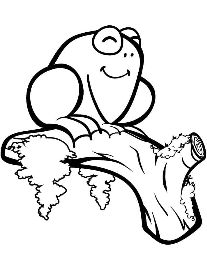 Druckbares Frosch Bild ausmalbilder