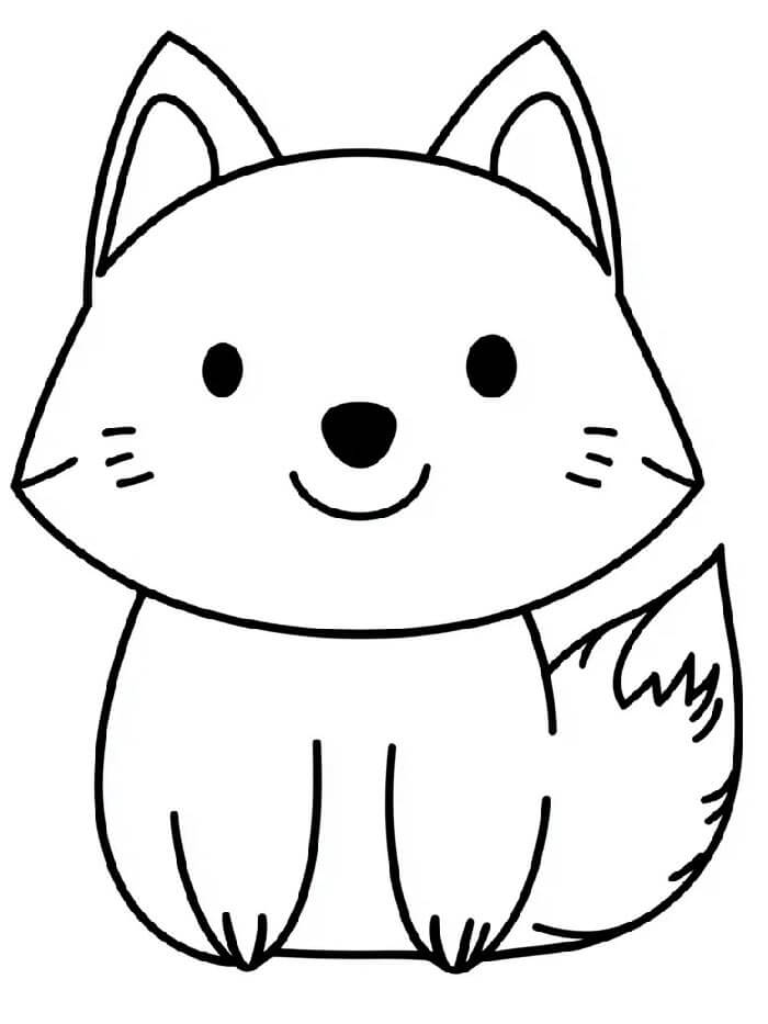 Druckbares Fuchs Bild ausmalbilder