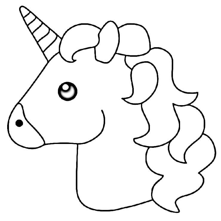 Druckbares Gratis Emoji Exemplar ausmalbilder