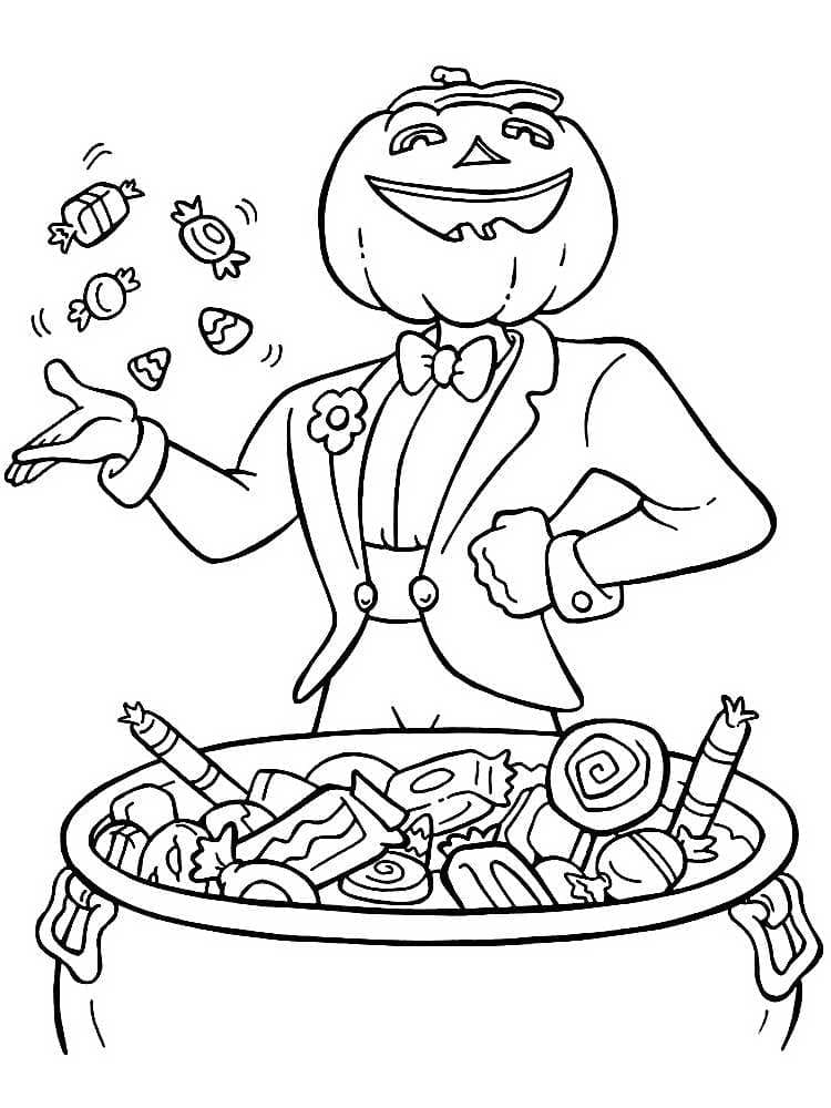 Druckbares Halloween Für Kinder ausmalbilder