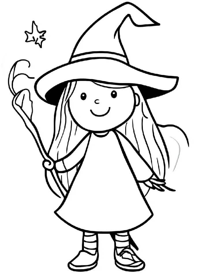 Druckbares Hexe Bild ausmalbilder