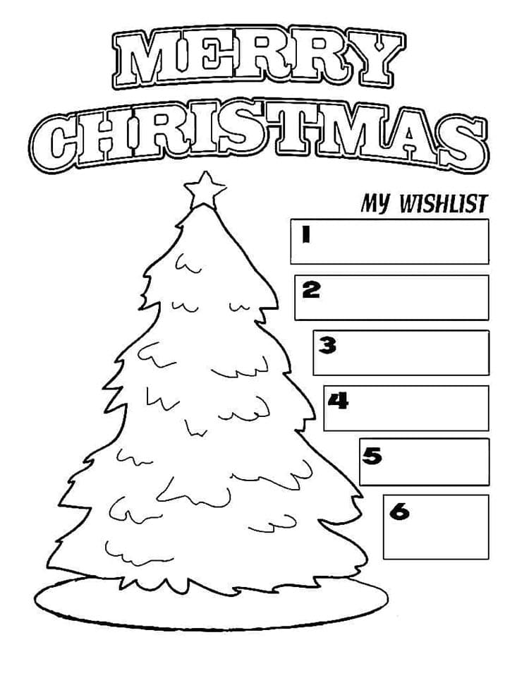 Druckbares Kostenloses Weihnachten ausmalbilder