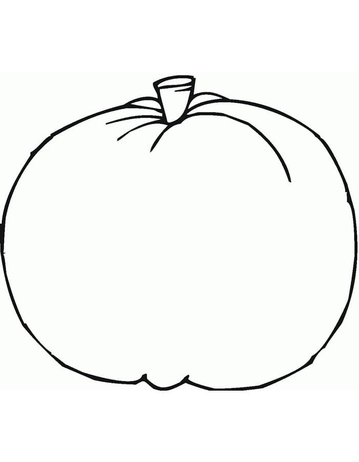Druckbares Kürbis Exemplar ausmalbilder