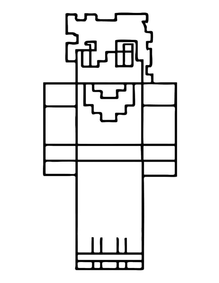 Druckbares Minecraft Für Kinder ausmalbilder