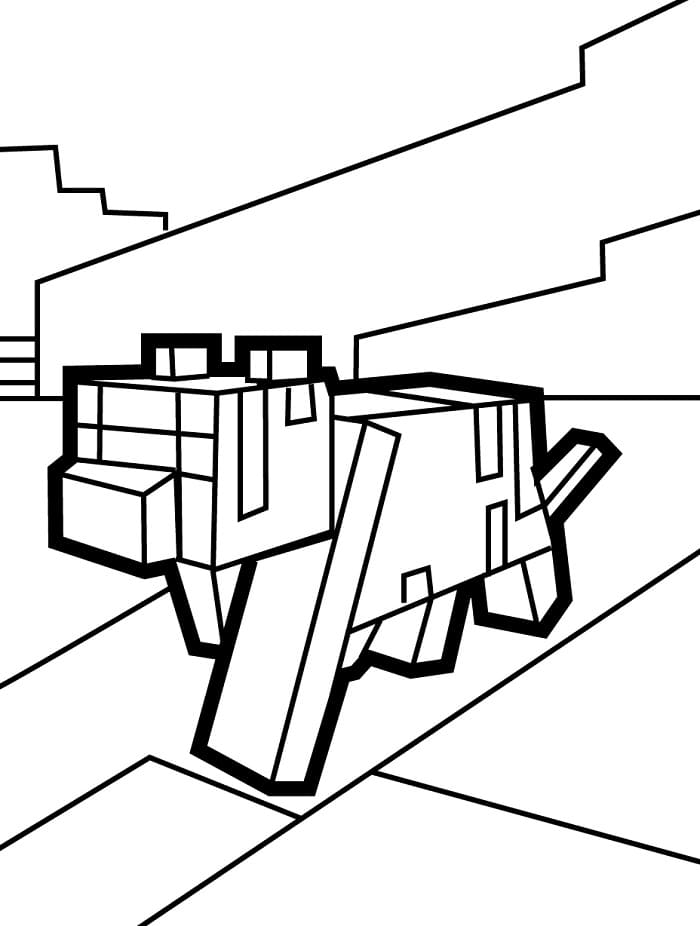 Druckbares Minecraft ausmalbilder