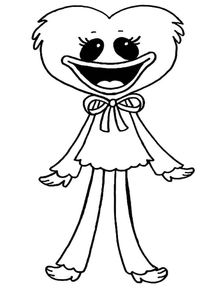 Druckbares Poppy Playtime Bild ausmalbilder