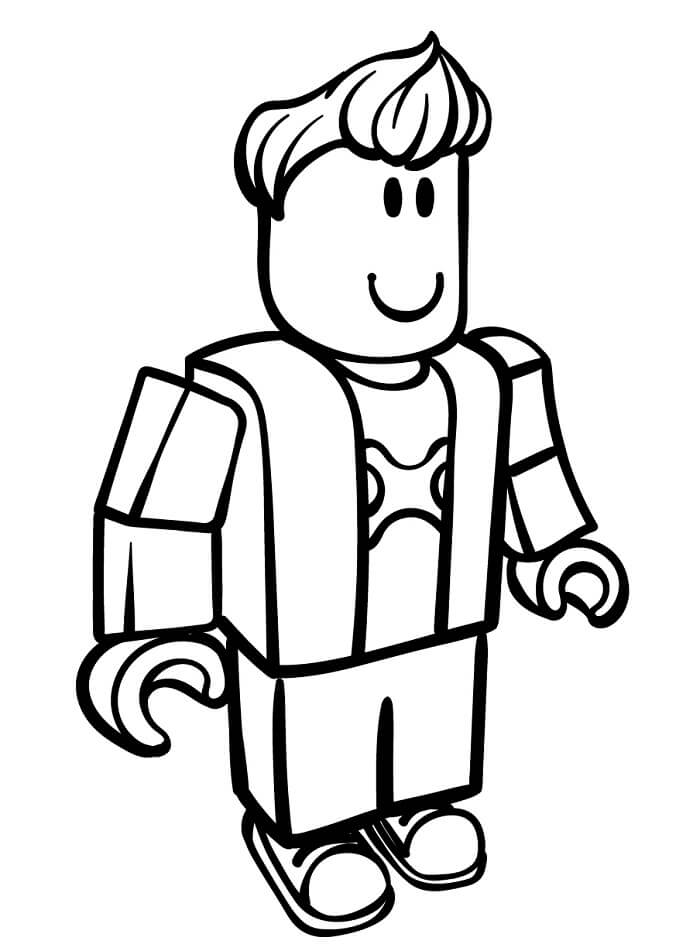 Druckbares Roblox ausmalbilder