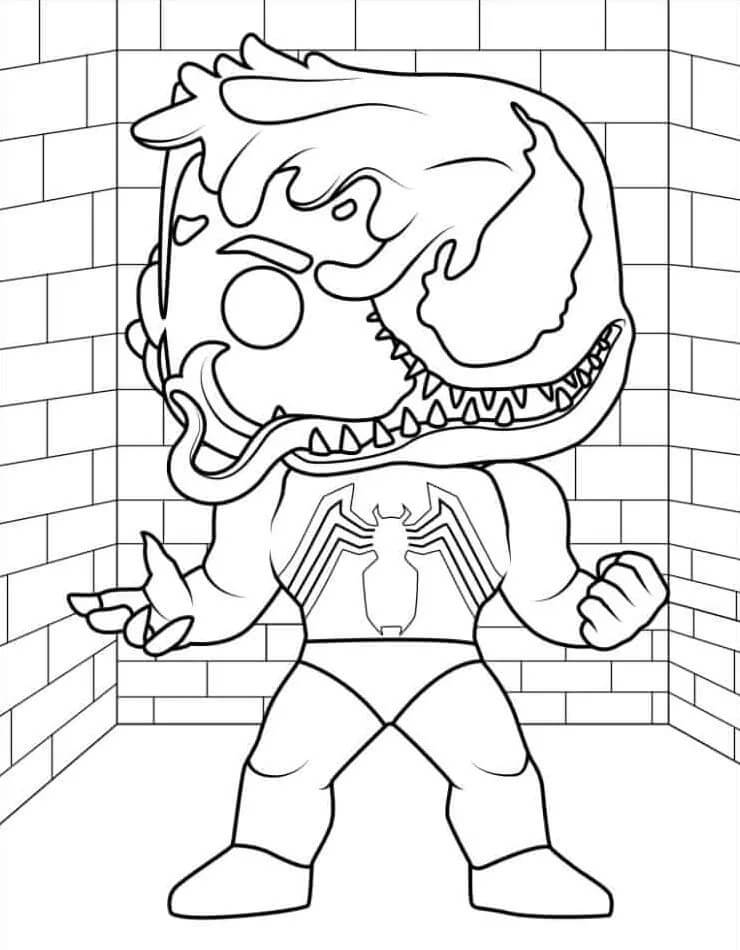 Druckbares Venom Bild ausmalbilder