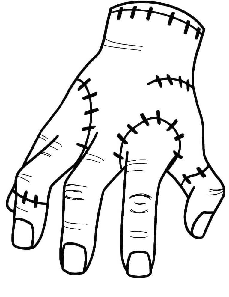 Druckbares Wednesday Bild ausmalbilder