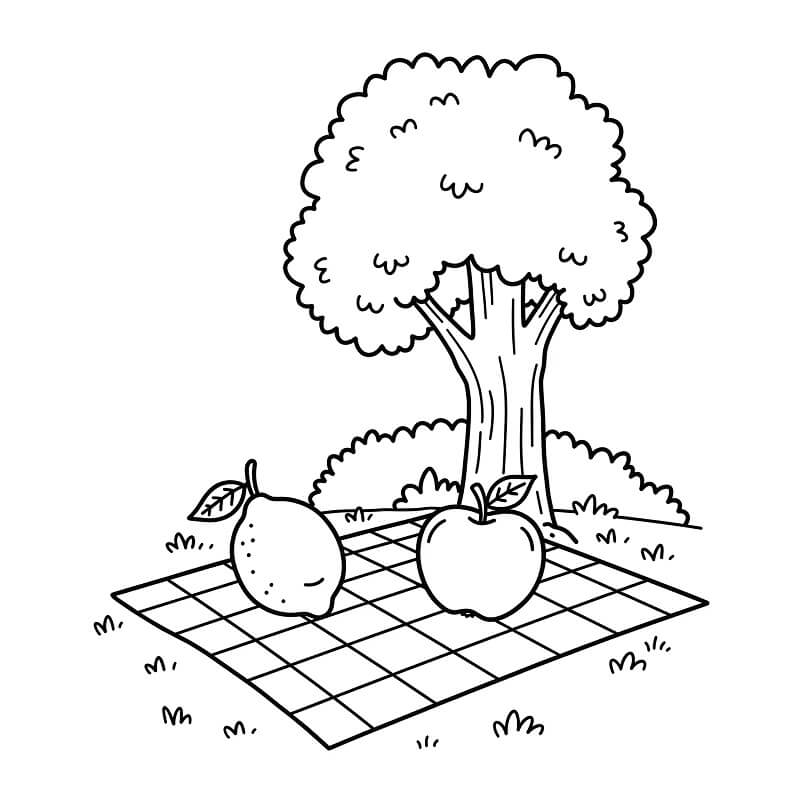 Druckbares Zitrone Bild ausmalbilder