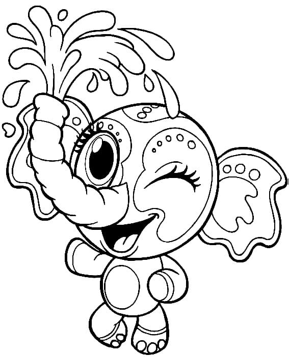 Druckbares Zoobles Bild ausmalbilder