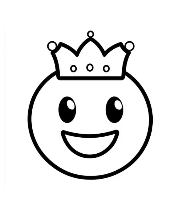 Druckfertiges Emoji ausmalbilder