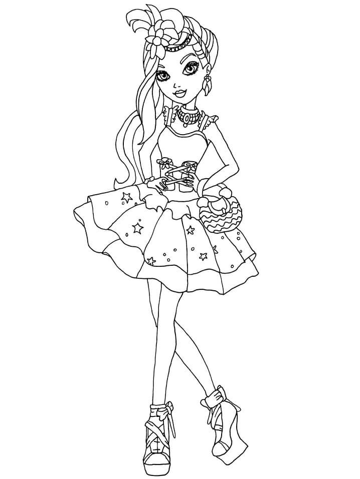 Duchess Swan di Ever After High ausmalbilder