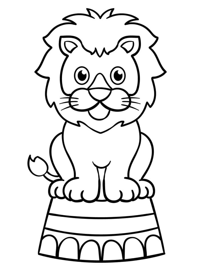 Ein Zirkus ausmalbilder