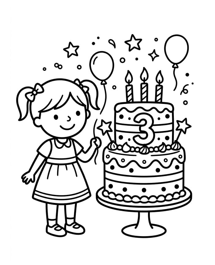 Geburtstag ausmalbilder