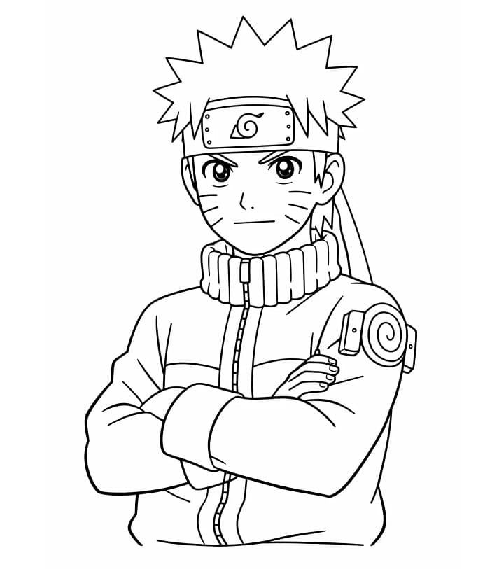Einfacher Naruto ausmalbilder