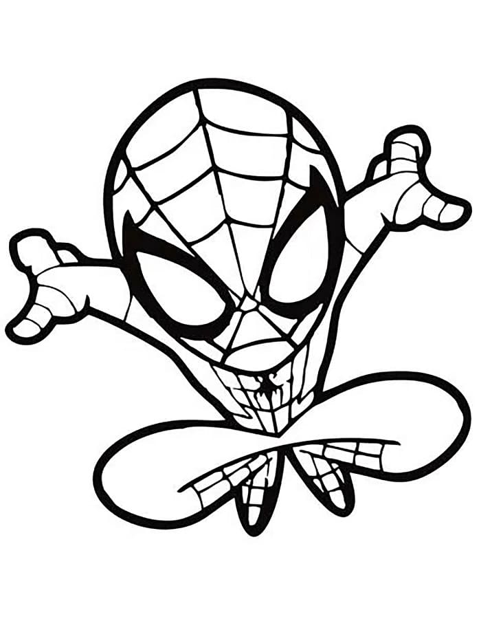 Spiderman ausmalbilder